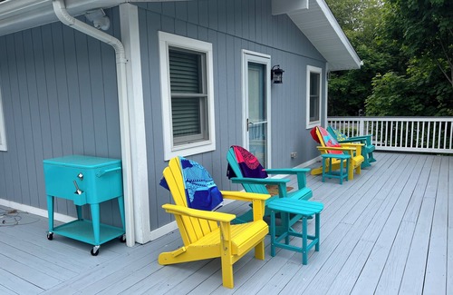 Charlestown House | Coastal Hideaway in Charlestown - Newly Renovated w/Fire pit, 1 Mi from Beach