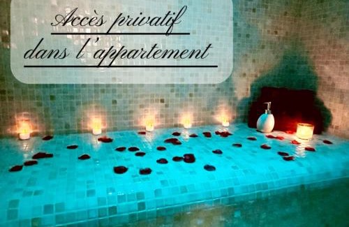 Le Barcares Apartment | Cocon détente pour 2 avec hammam et jacuzzi privé Mer Lac Piscine
