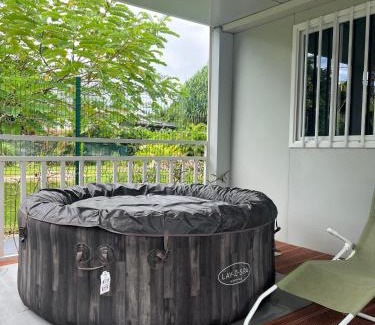 Matoury Apartment | Cocon Nature Matoury - Jacuzzi