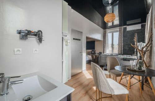 Charavines Apartment | Cocoon du Lac Charavines jacuzzi-wifi-parking