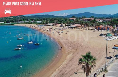 Cogolin Apartment | COCOON Neuf - Climatisé - Centre ville