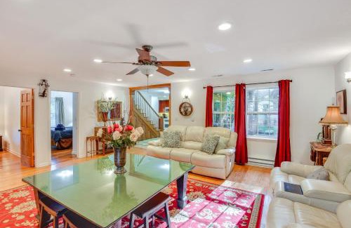 Lake Michigan Beach House | Coloma Retreat with Fire Pit, Walk to Beaches!