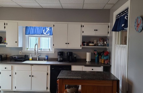 Jonesport House | Come enjoy oceanview in a lobsterfishing community at our Moosabec Reach home.