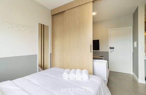 Centro Apartment | Comfortable Apart With sea View in Floripa Eva704