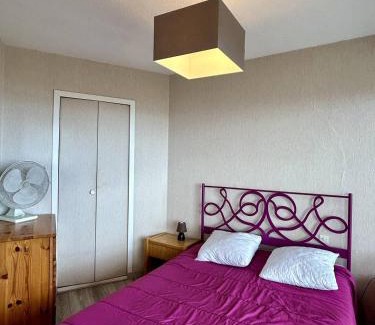 Le Barcares Apartment | Confortable T2 + Cabine face à la mer 4BALM39