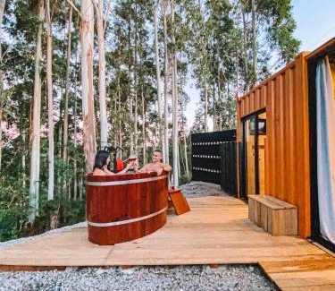 Flores da Cunha House | Container ABOBORA na natureza da Serra Gaúcha