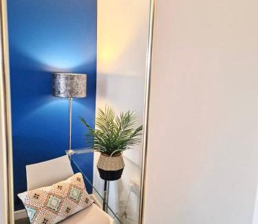 Stevenage Apartment | Contractors 1 Bed Central Serviced Accommodation with Balcony in Stevenage Free WIFI by White Orchid Property Relocation Welcome Contractors Business Travellers Families