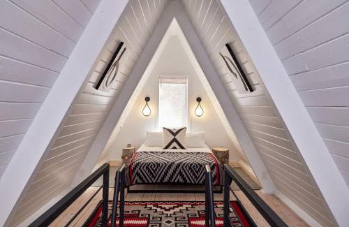 Canoncito Ski Chalet | Cool A-Frame Cabin Rental in New Mexico, for Unforgettable Vacations on the Pecos River