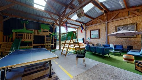 Tessy-sur-Vire Villa | Cornillières Maisonnettes 35 pers jacuzzi, jeux