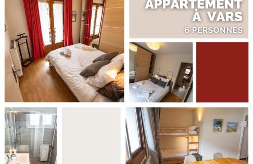 Vars Apartment | Cosy T2 6p - vue imprenable sur la station de Vars