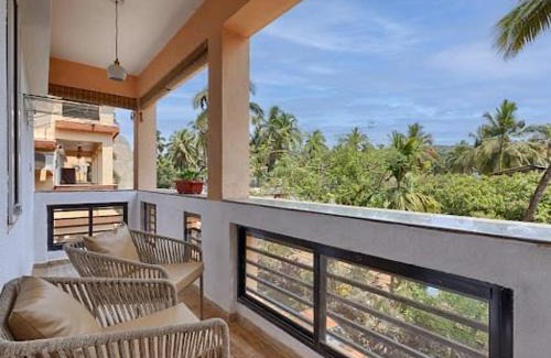 Arpora Apartment | Cosy-vibes 1bhk High Speed Wi-fi near Baga beach