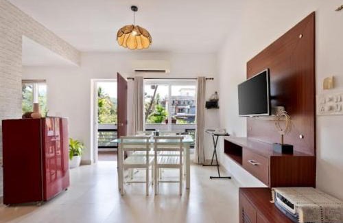 Arpora Apartment | Cosy-vibes 1bhk High Speed Wi-fi near Baga beach