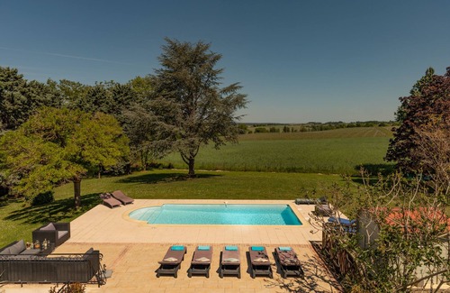 Fources House | Cottage 50's - 6 Chb/4sdb - Piscine & Parc Privés