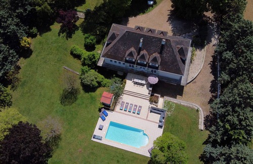 Fources House | Cottage 50's - 6 Chb/4sdb - Piscine & Parc Privés
