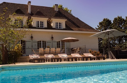 Fources House | Cottage 50's - 6 Chb/4sdb - Piscine & Parc Privés