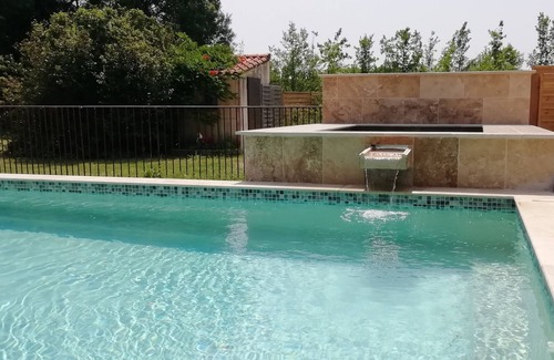 Villelaure House | Cottage on 7 HA Est Full AC, Heated Pool & Spa, Boules Court, Fitness & Sports