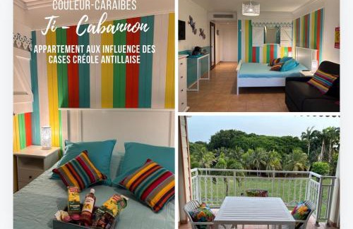 Gros Raisins Apartment | Couleur caraïbes-Ti créole appartement pierre et vacances accès plage et piscine