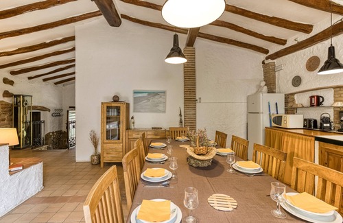 Llampaies House | Country House 'Casa Rural La Pallissa Con Piscina' with Mountain View, Shared Pool and Wi-Fi