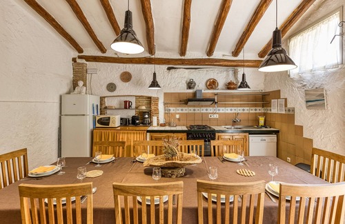 Llampaies House | Country House 'Casa Rural La Pallissa Con Piscina' with Mountain View, Shared Pool and Wi-Fi