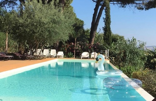 Citta del Mare Cottage | Country house with communal pool sea view