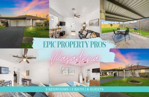 Pasadena House | Covered Back Patio Covered Parking Game Room WIFI Smart TV's every room Washer & Dryer