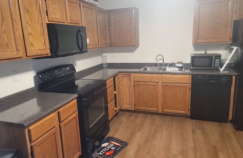 Bear Apartment | Cozy 1-bedroom apartment in cool Bear with AC, fitness room