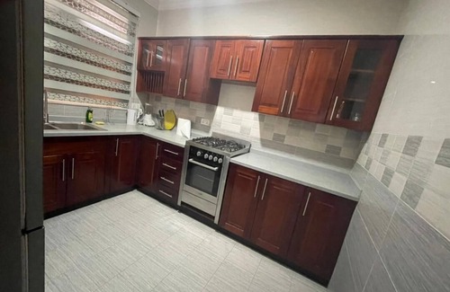 Adenta Apartment | Cozy 2 bedroom flat with pay tv, internet, easy access to shops and malls