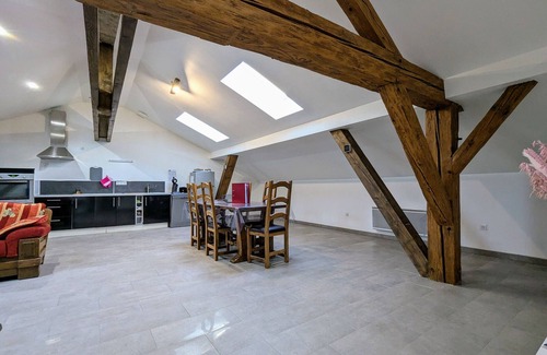 Saint-Michel-sur-Meurthe Apartment | Cozy apartment with 2 bedrooms and private parking, near the Vosges