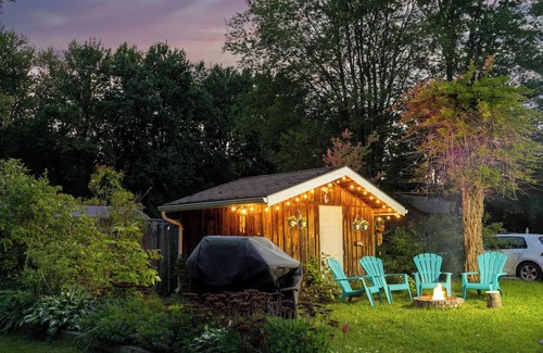 Turkey Point Cottage | Cozy Beach Family Cottage 🏖 2min→beach @ Bamboo Chalet ~ Lake Erie 🇨🇦 n