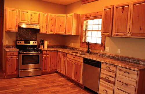 Huntsville Cabin | Cozy cabin nestled in the Ozarks with beautiful views from the front porch.