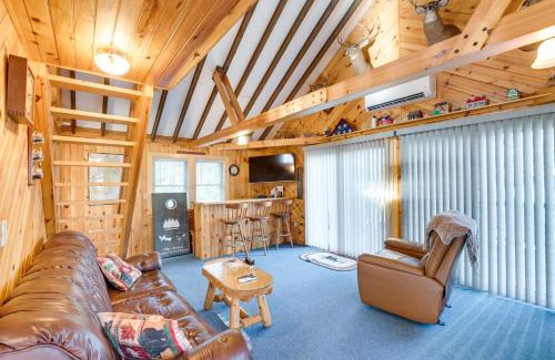 Eddington House | Cozy Chemo Pond Cabin with Dock and Waterfront Views