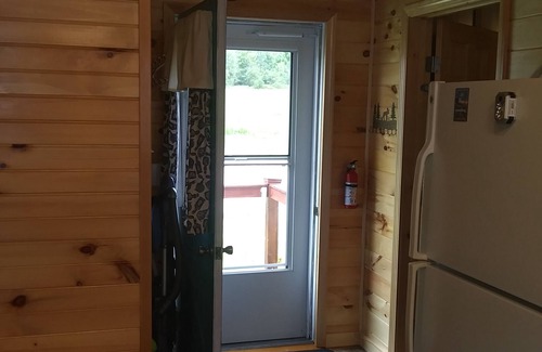 Sherman Station Cabin | Cozy Cottage in Sherman, Maine walk, explore, relax, in a beautiful setting.