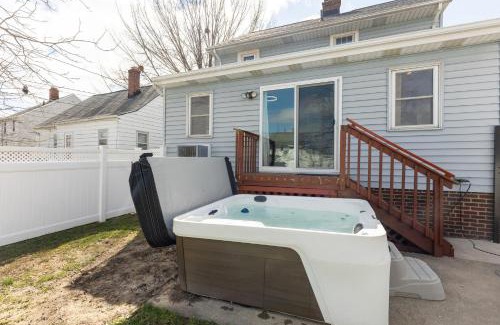 Garfield Heights House | Cozy Getaway with Hot Tub, Patio & Fenced Yard home