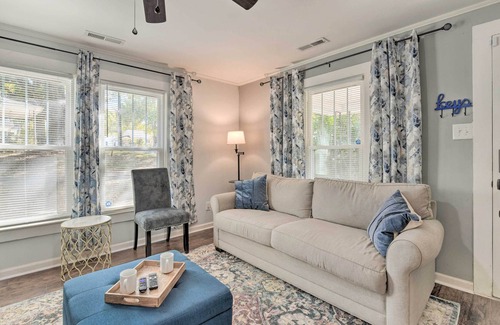 Kannapolis House | Cozy Kannapolis Home: Fenced Yard, Fire Pit!