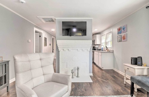 Kannapolis House | Cozy Kannapolis Home: Fenced Yard, Fire Pit!