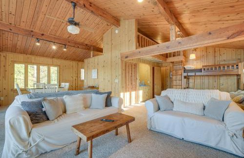 Semora House | Cozy Lakefront Cabin in Semora with Large Dock!