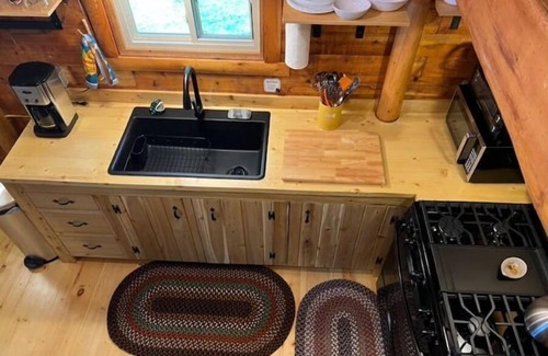 Sherman Station Cabin | Cozy Lakefront Log Cabin