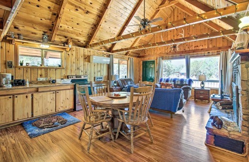 Show Low House | Cozy Lakeside Cabin with Grills about 1 Mi to Lake!