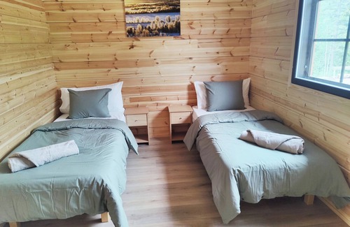 Rovaniemi Cabin | Cozy modern Lodge with a private Aurora vieving point!