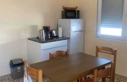 Kavala Apartment | Cozy three-room first floor apartment with dining kitchen and balcony
