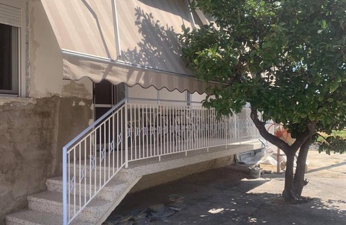 Kavala Apartment | Cozy three-room first floor apartment with dining kitchen and balcony