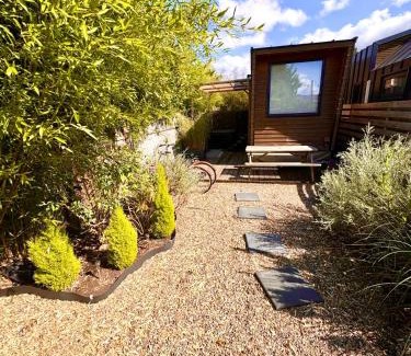 Vijfhuizen Ski Chalet | Cozy tiny house with jacuzzi , garden and free parking near Amsterdam