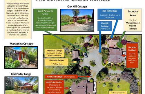 Sonoma House | Craftsman Style Cabin In The Heart Of Sonoma- Includes Wine Tasting Passport