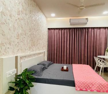 Pashan Apartment | Creative mind tidy bed calm soul