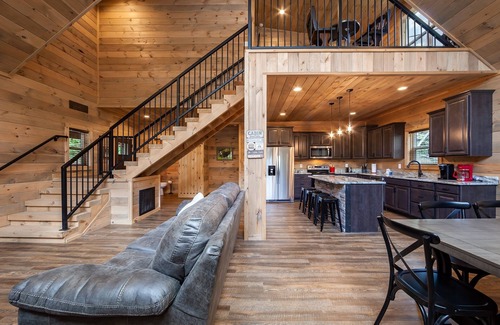 Chalet Village North Cabin | Creekside Manor Too 2 Bedroom Cabin by RedAwning