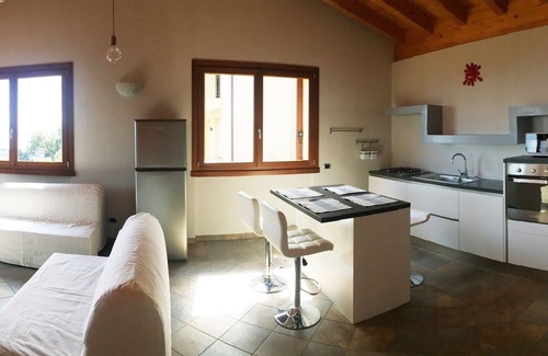 Pulciano Apartment | Cryss Attic - Large Penthouse with breathtaking Lake View