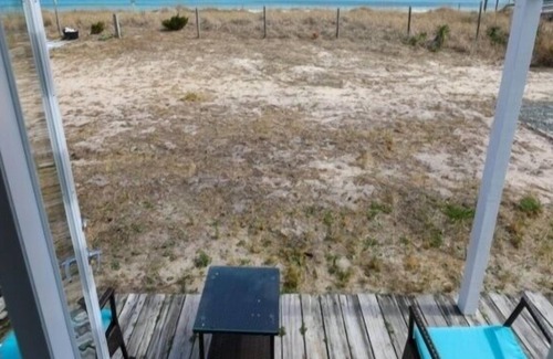Kure Beach House | Crystal Shores Unit 4 - Ocean Front Unit With Views Of The Sand Dunes And Ocean! Steps Away From Beach! Villa by Redawning
