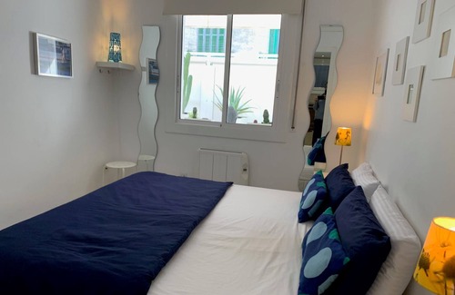 Sitges Town Center Apartment | Cuban Green Terrace Apart -1st Floor-center