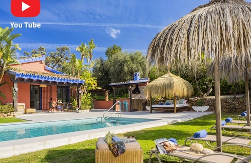 Alhaurin el Grande Cottage | Cubo's Finca la Encina/Swimming pool/private garden/satellite TV/wifi