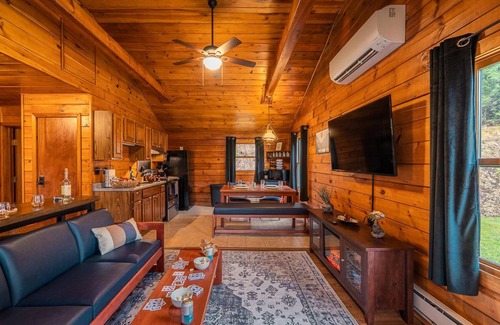 Mills Cabin | Custom Log Cabin #1 | Denton Hill State Park